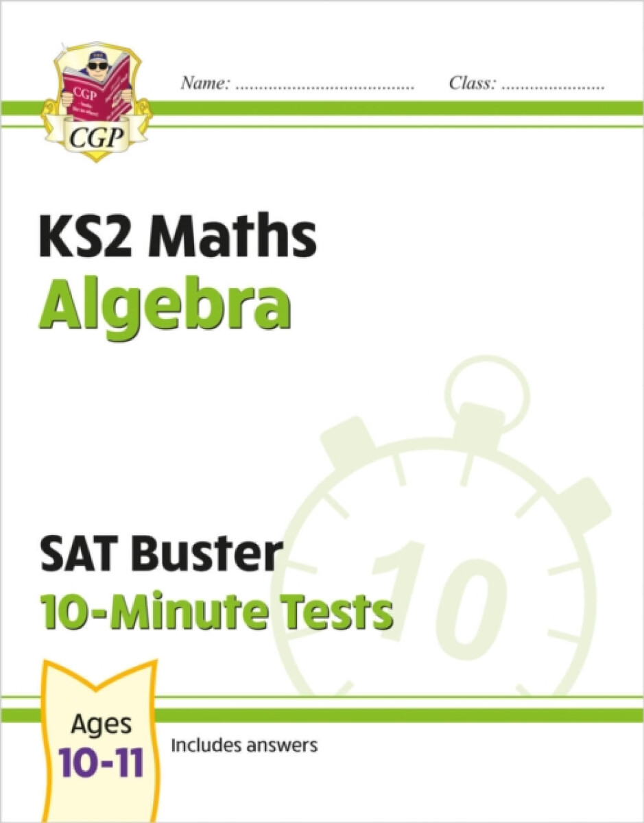 Kniha KS2 Maths SAT Buster 10-Minute Tests - Algebra (for the 2024 tests)
