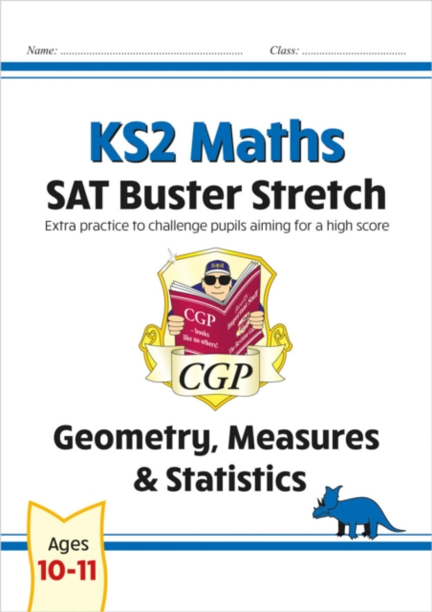 Kniha KS2 Maths SAT Buster Stretch: Geometry, Measures a Statistics (for the 2024 tests)