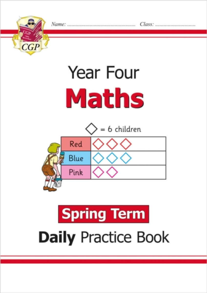 Kniha KS2 Maths Year 4 Daily Practice Book: Spring Term