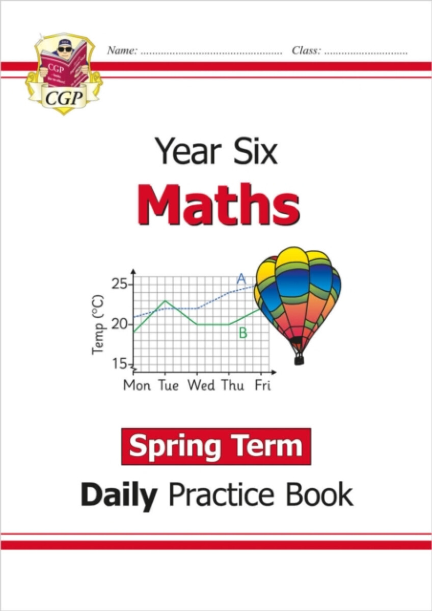 Kniha KS2 Maths Year 6 Daily Practice Book: Spring Term