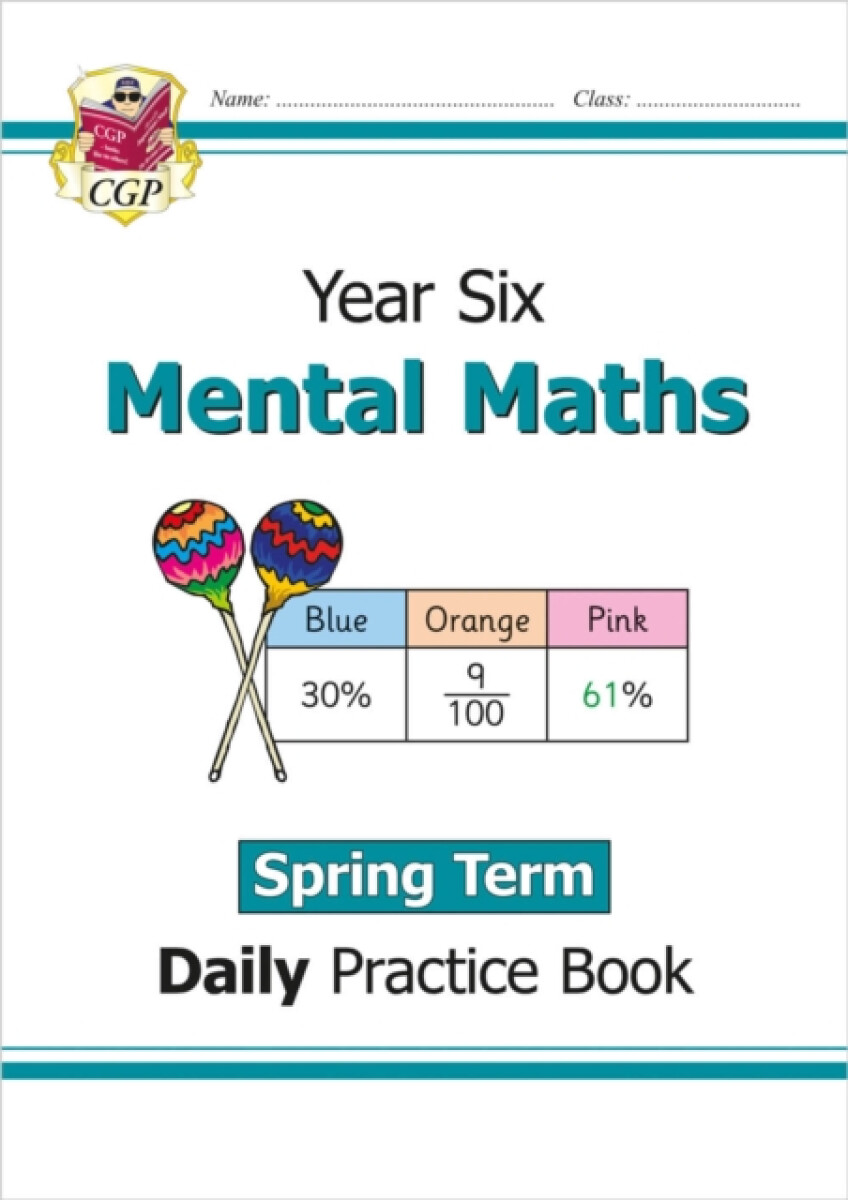 Kniha KS2 Mental Maths Year 6 Daily Practice Book: Spring Term