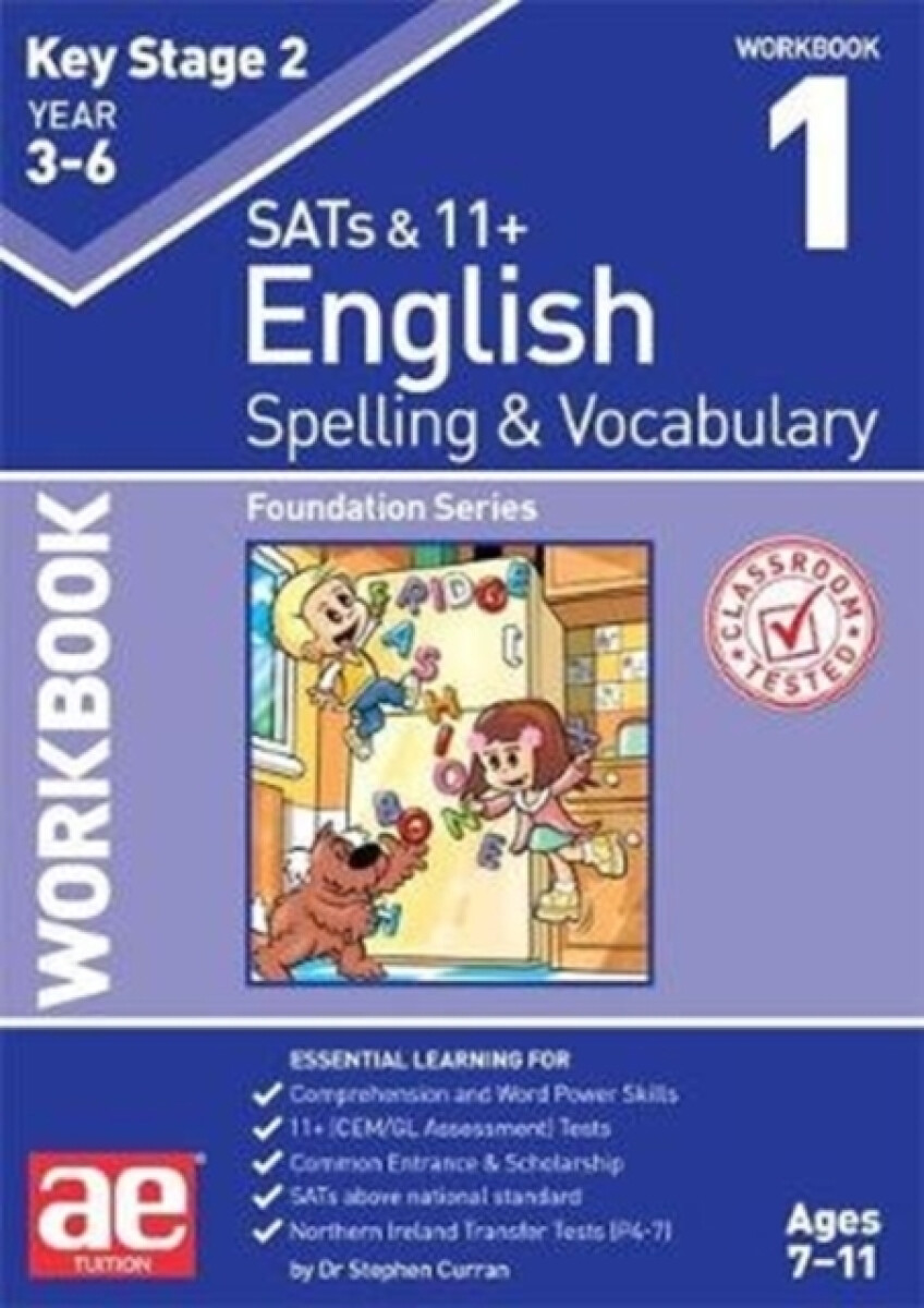 Kniha KS2 Spelling a Vocabulary Workbook 1