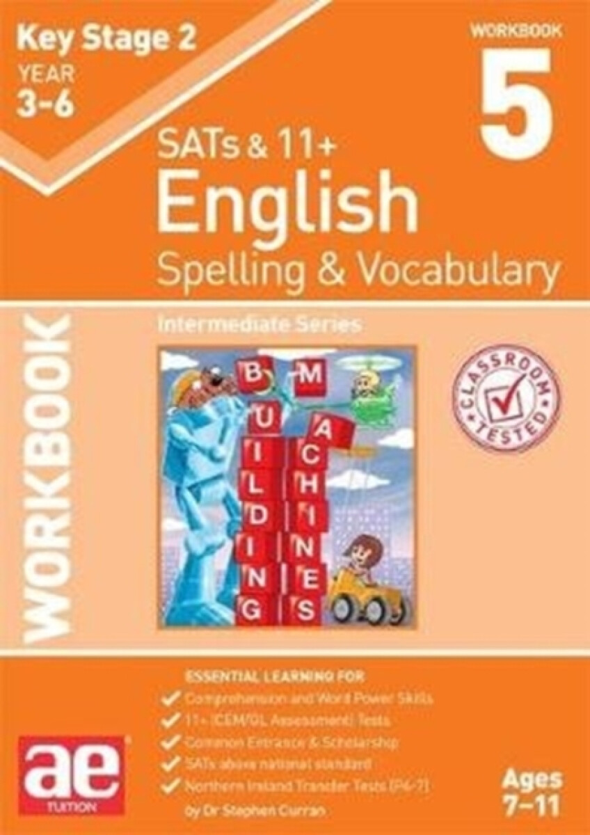 Kniha KS2 Spelling a Vocabulary Workbook 5