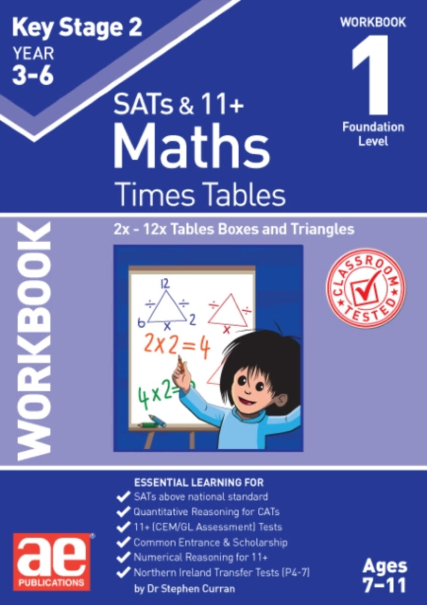 Kniha KS2 Times Tables Workbook 1