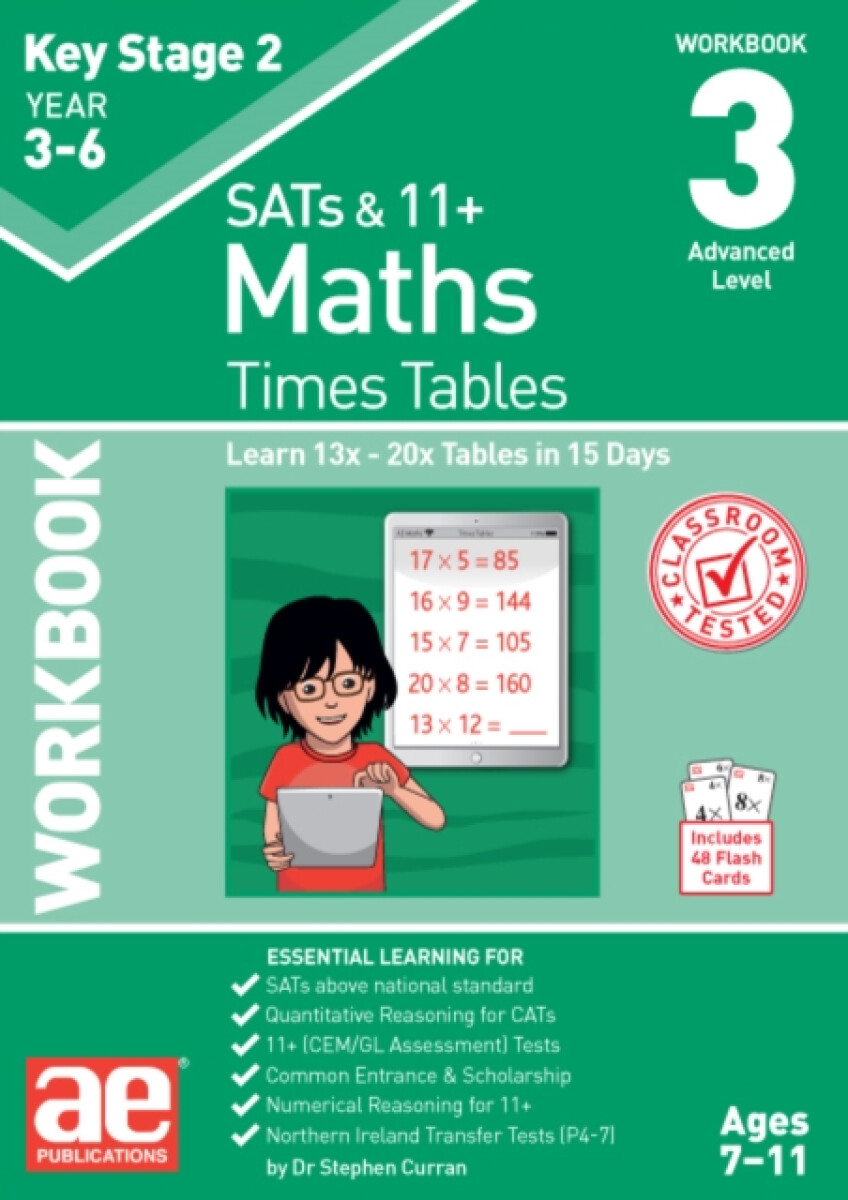 Kniha KS2 Times Tables Workbook 3
