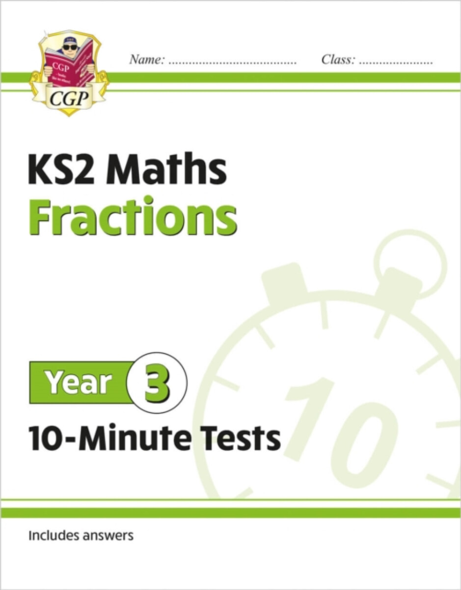 Kniha KS2 Year 3 Maths 10-Minute Tests: Fractions