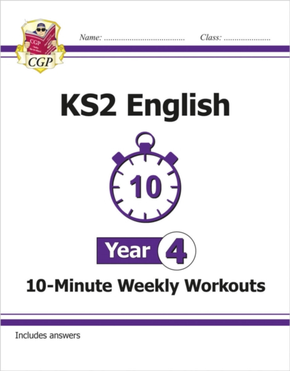 Kniha KS2 Year 4 English 10-Minute Weekly Workouts