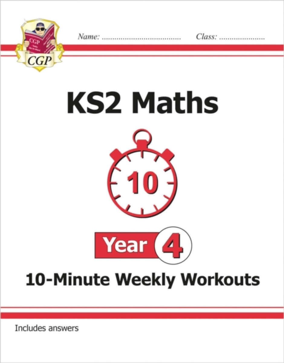 Kniha KS2 Year 4 Maths 10-Minute Weekly Workouts