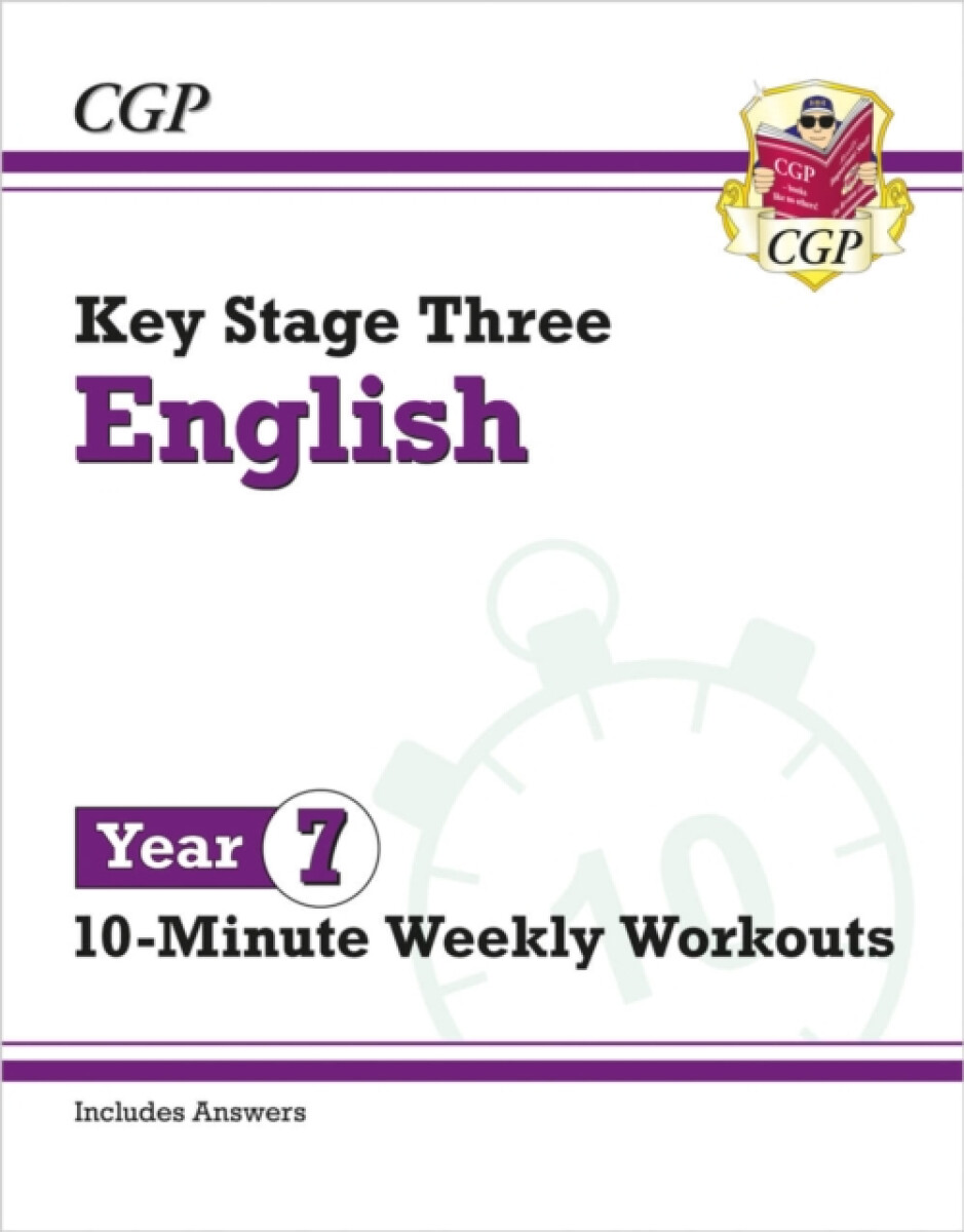 Kniha New KS3 Year 7 English 10-Minute Weekly Workouts