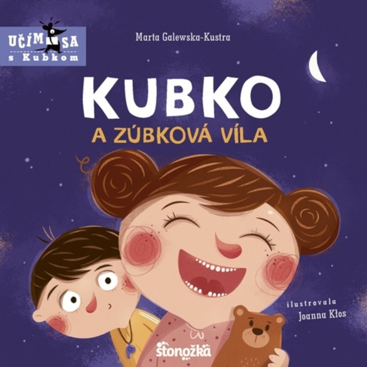 Kniha Kubko a zúbková víla (slovensky)