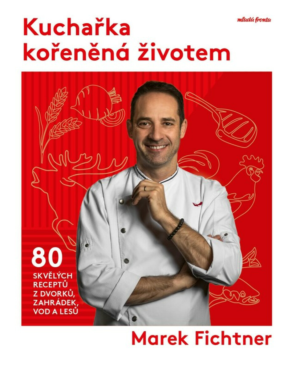 Kniha Kuchařka kořeněná životem