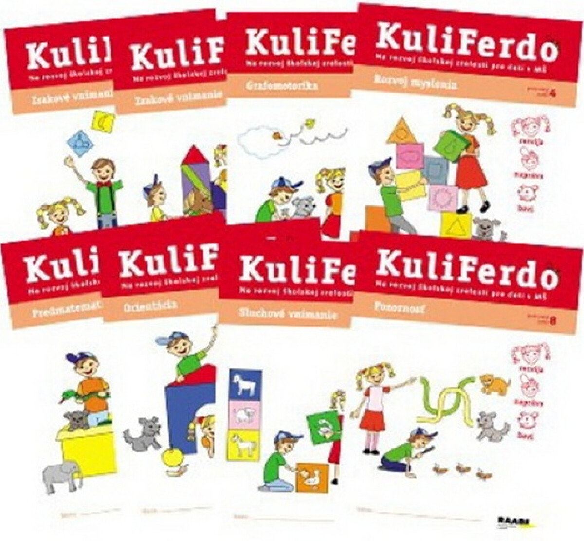 Kniha Kuliferdo - na rozvoj školskej zrelosti pre deti v MŠ