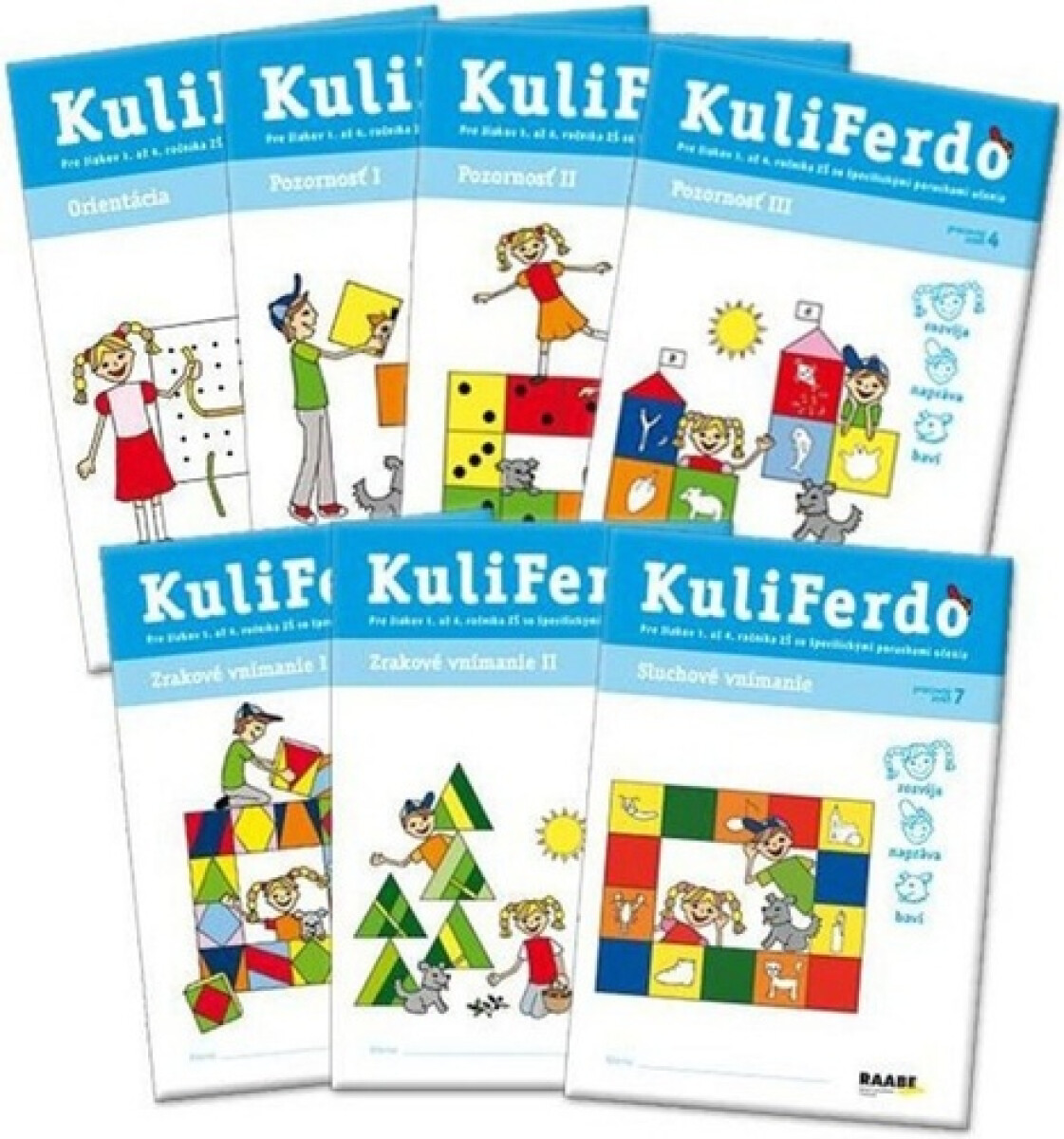 Kniha Kuliferdo - špecifické poruchy učenia