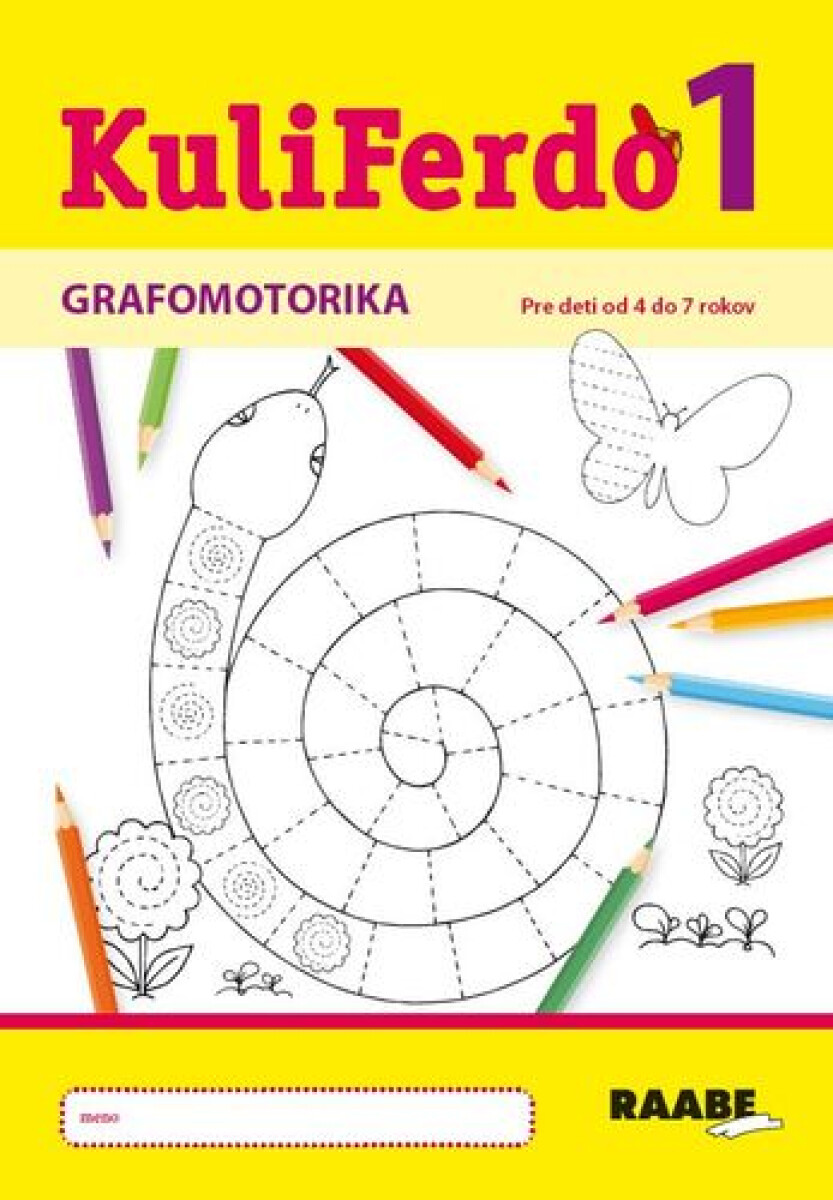 Kniha Kuliferdo - Grafomotorika 1
