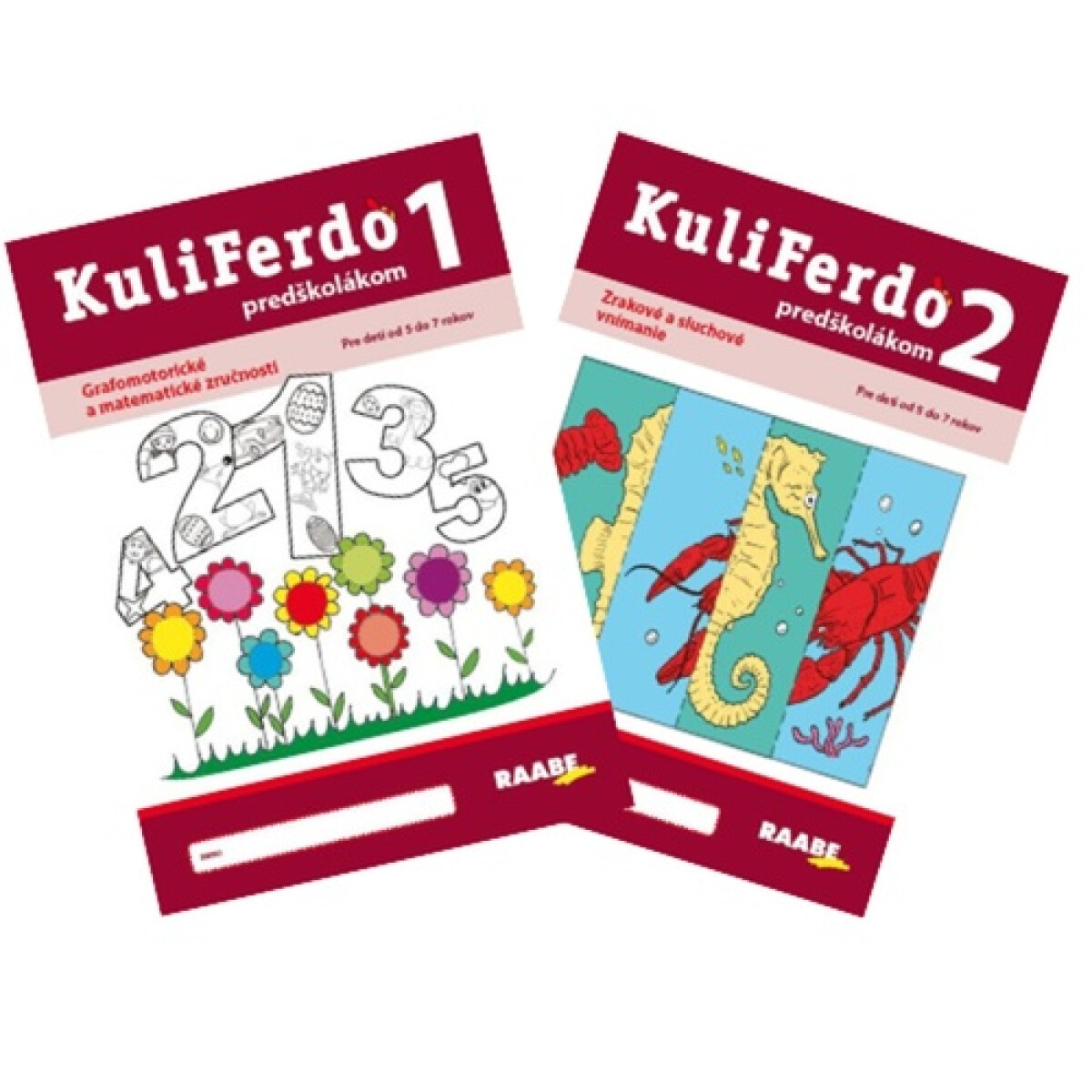 Kniha Kuliferdo predškolákom 1+2