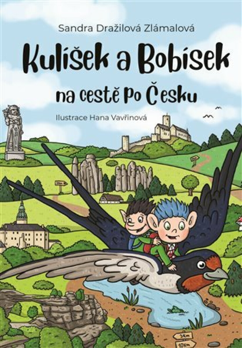 Kniha Kulíšek a Bobísek na cestě po Česku