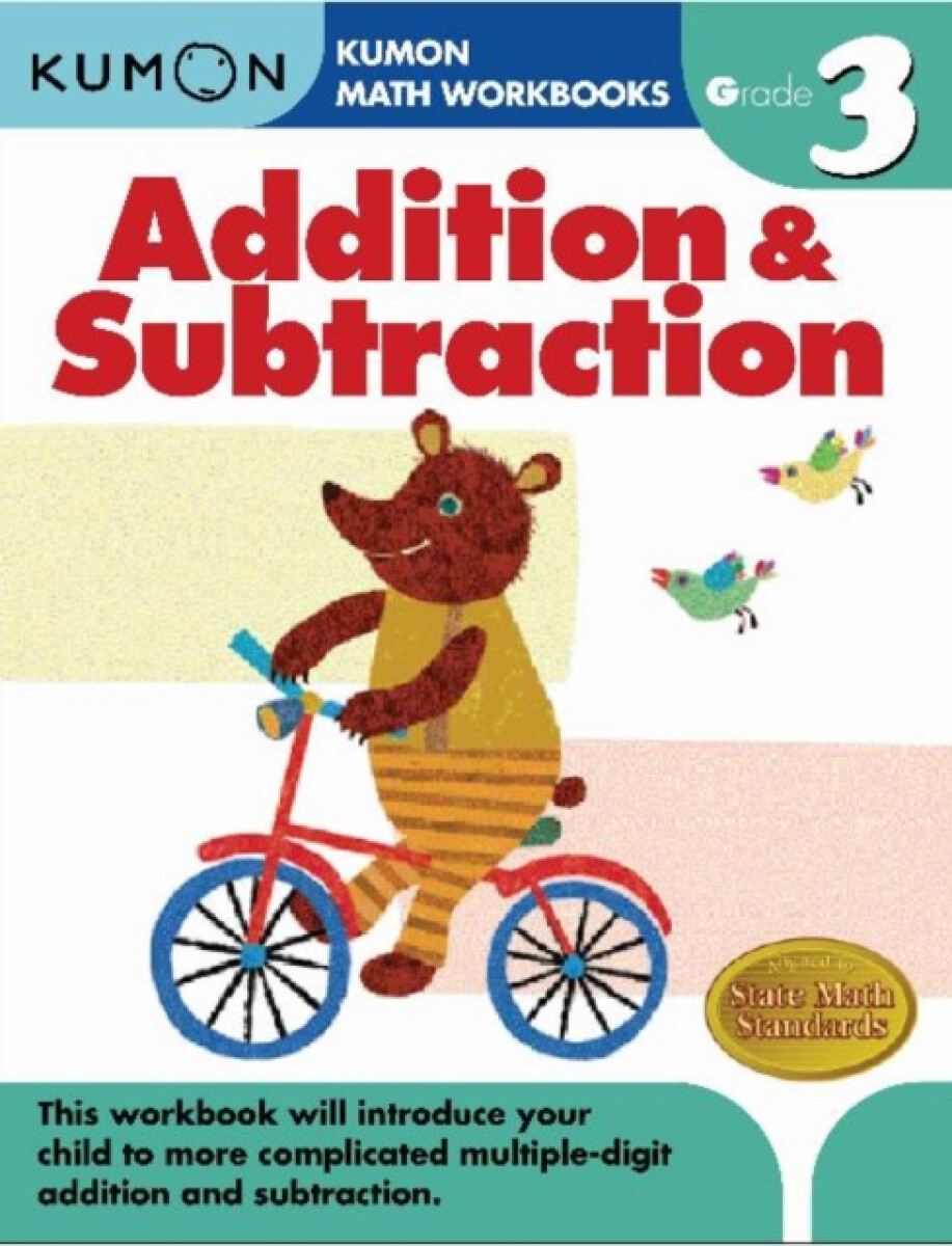 Levně Kumon Grade 3 Addition & Subtraction