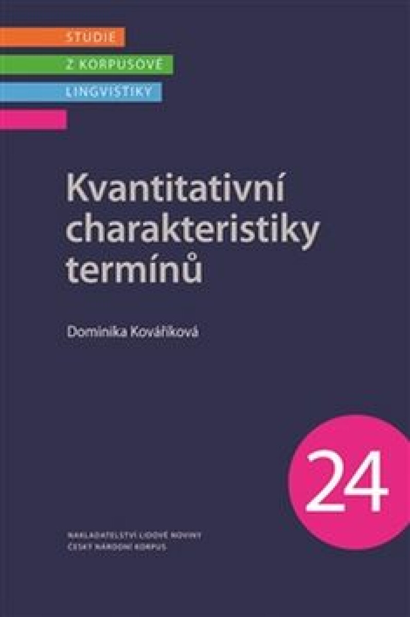 Kniha Kvantitativní charakteristiky termínů