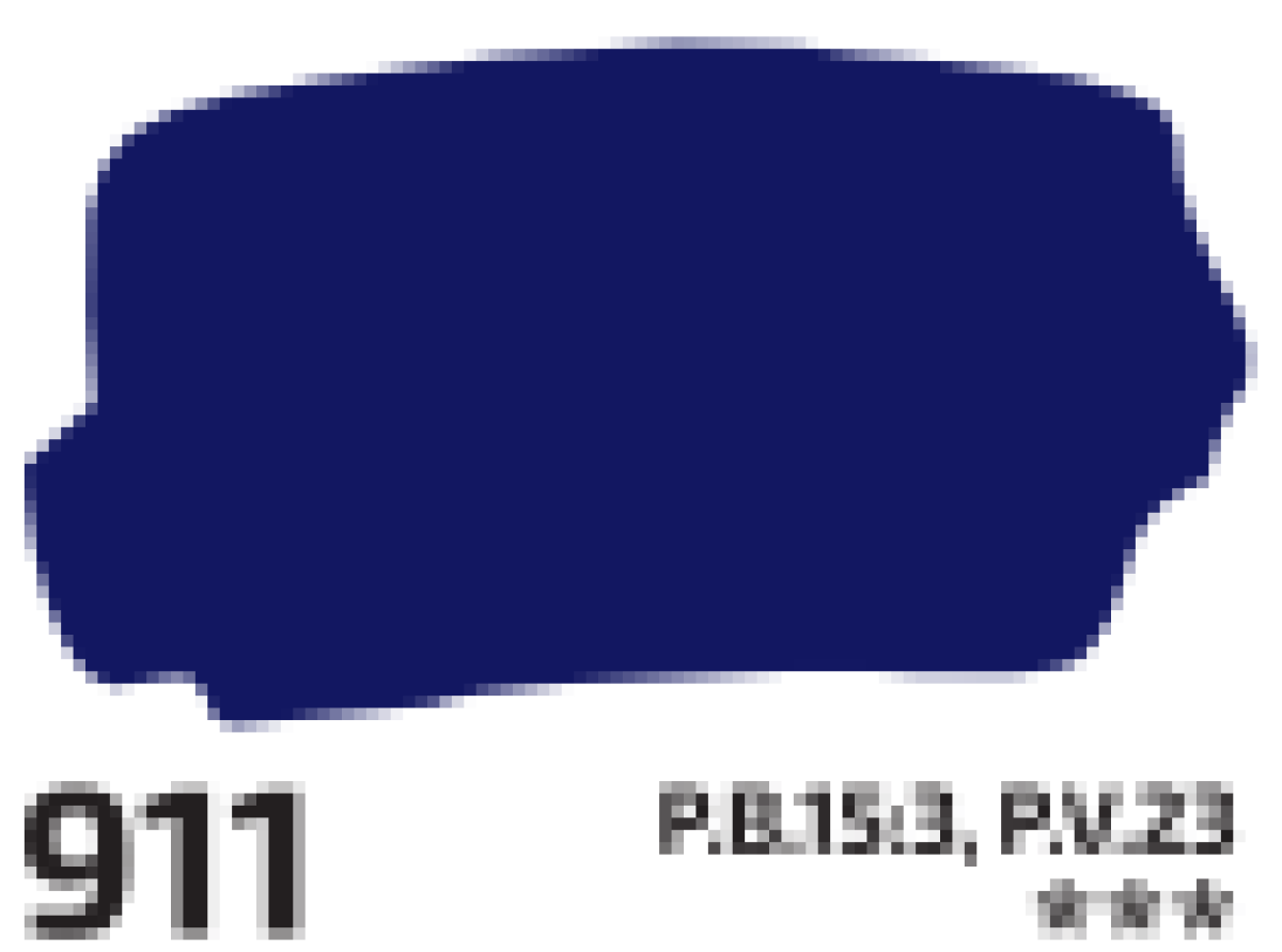 Kvašová barva Rosa 40ml – 911 blue deep