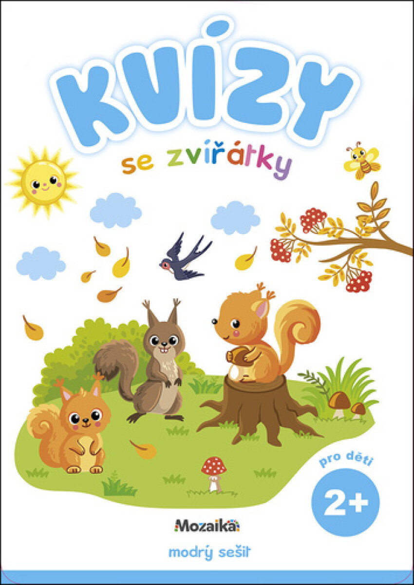 Levně Kvízy se zvířátky 2+