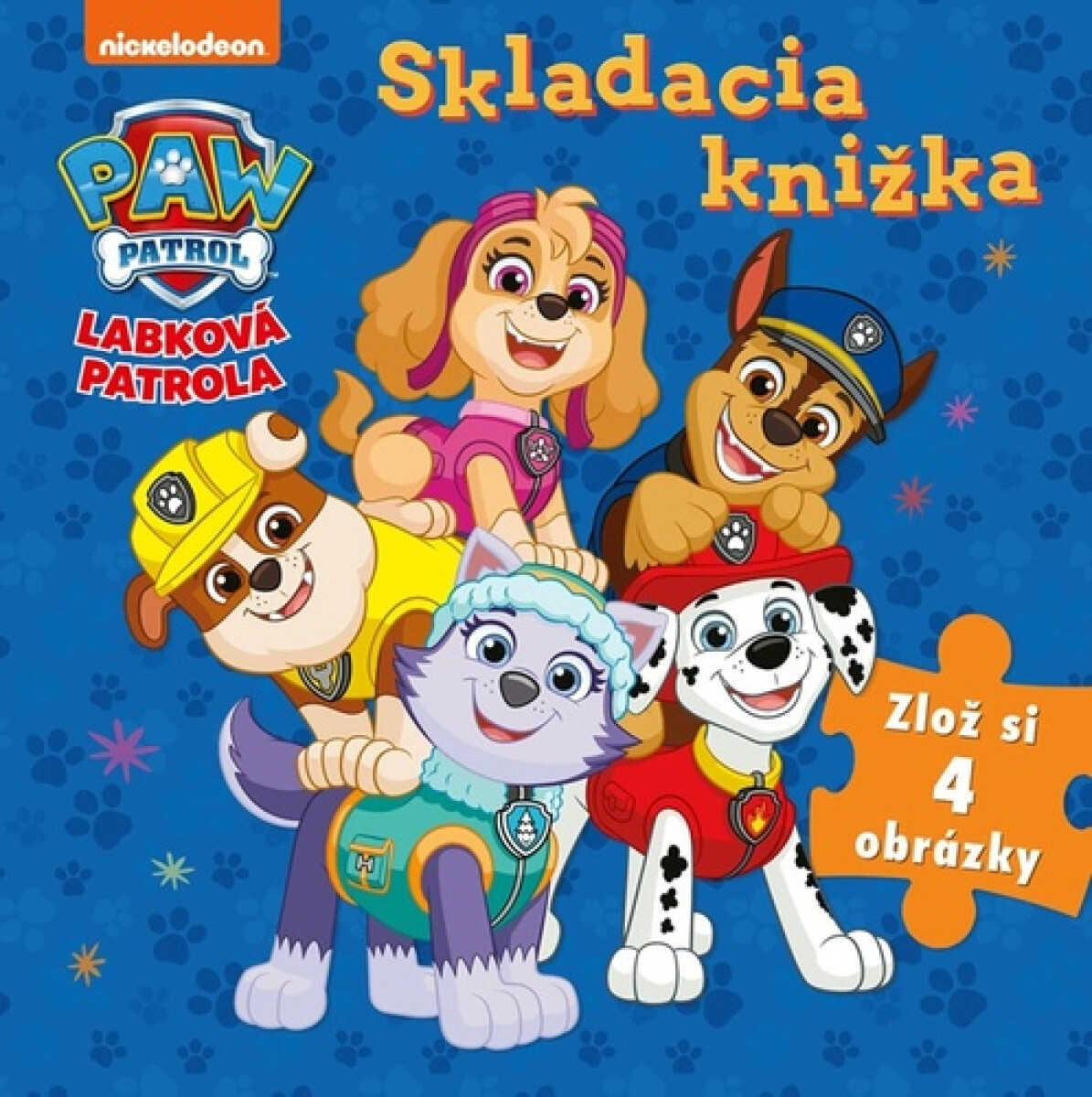 Kniha Labková patrola - Skladacia knižka