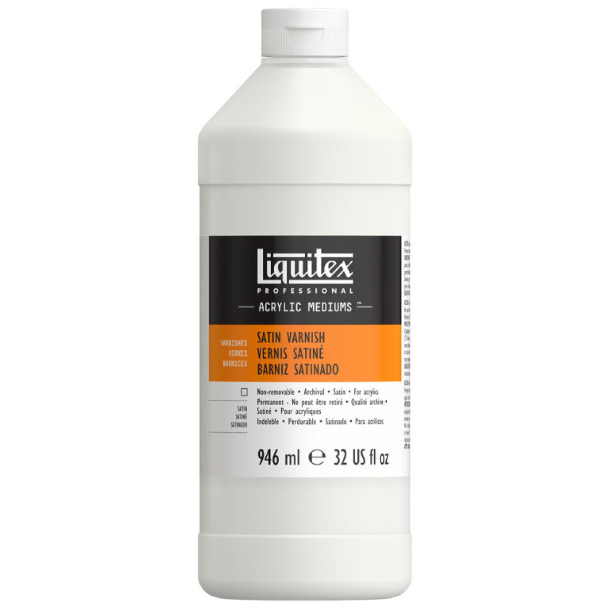 Lak pro akryl Liquitex saténový 946ml