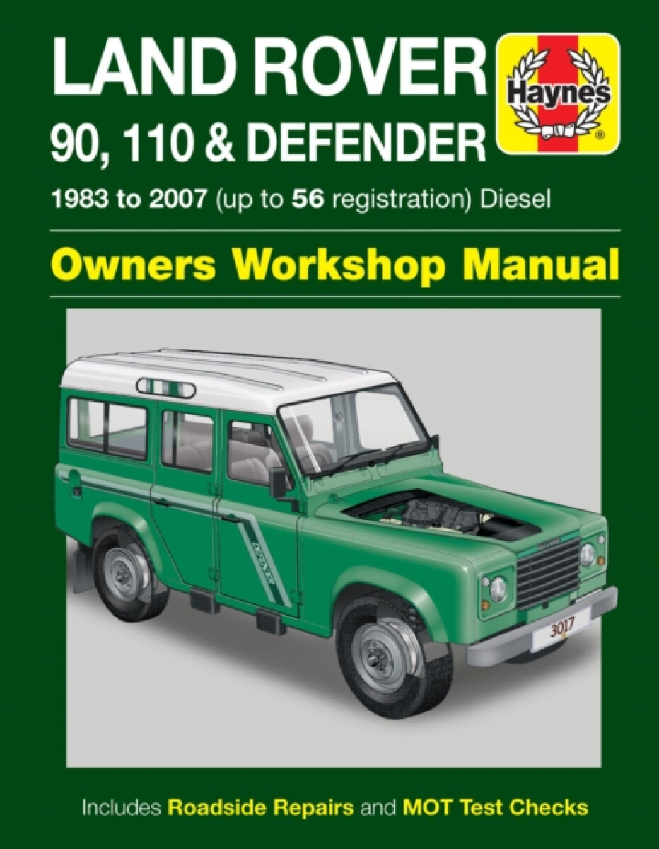 Kniha Land Rover 90, 110 a Defender Diesel