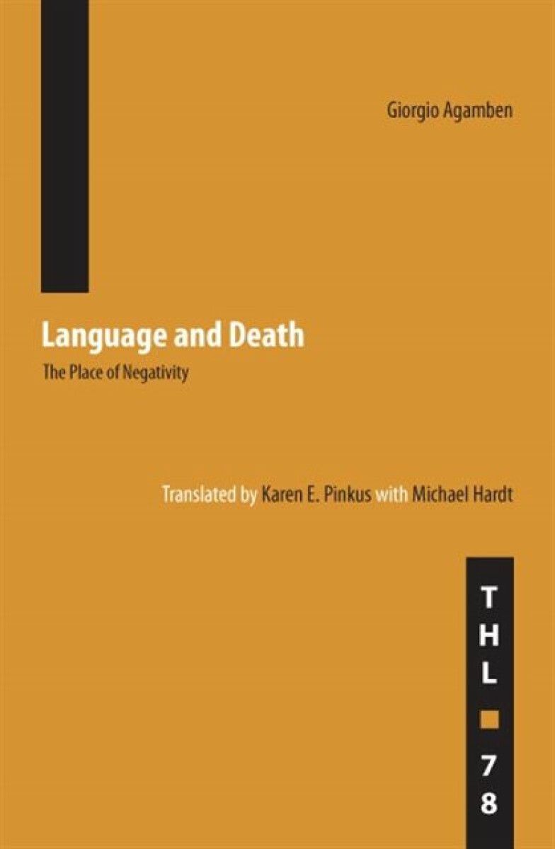 Kniha Language and Death