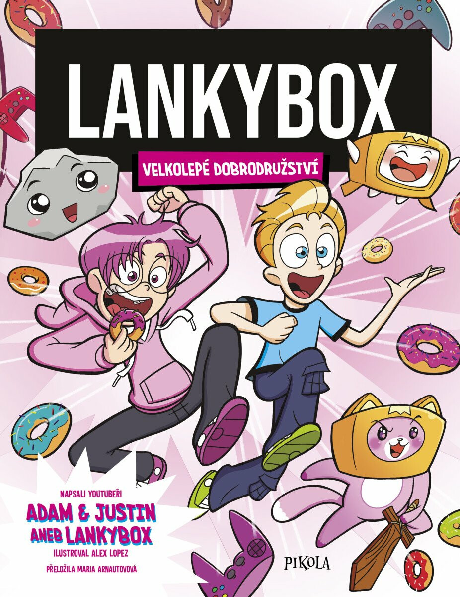 Kniha LankyBox – Velkolepé dobrodružství