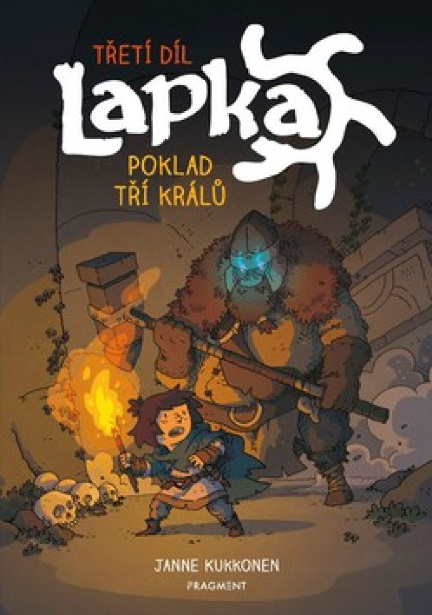 Kniha Lapka: Poklad tří králů (3. díl)
