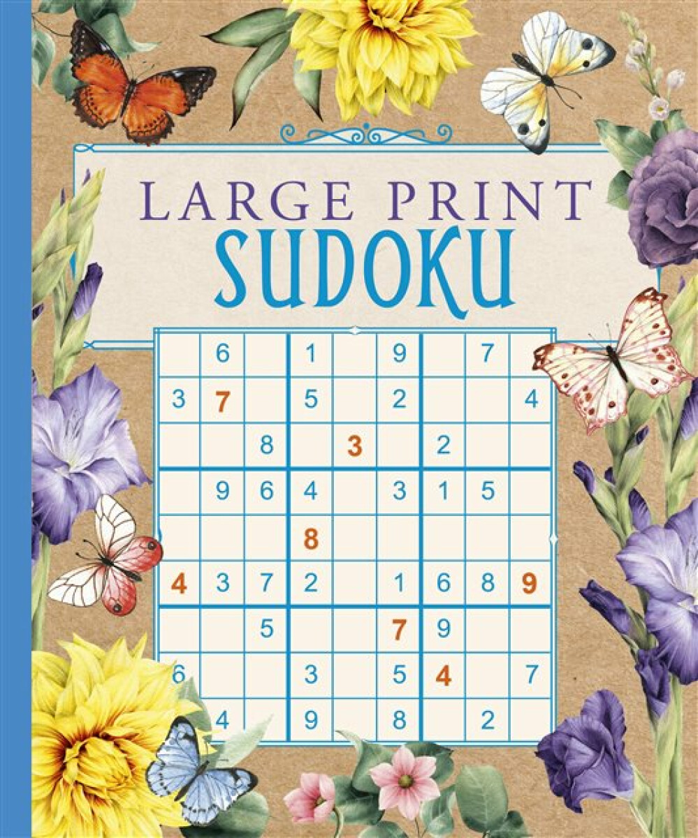 Large Print Sudoku koupíte na Knihydobrovsky.cz