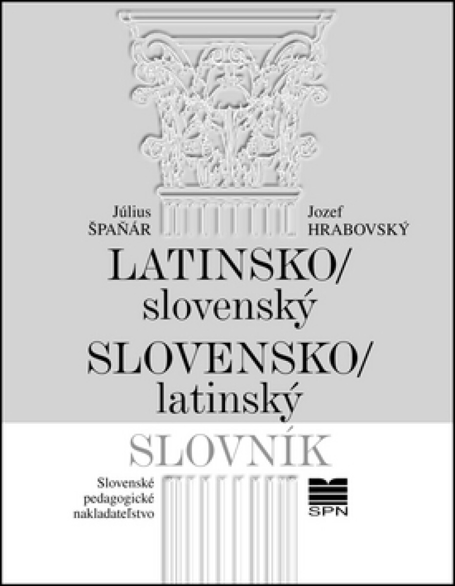 Kniha Latinsko-slovenský a slovenský-latinský slovník