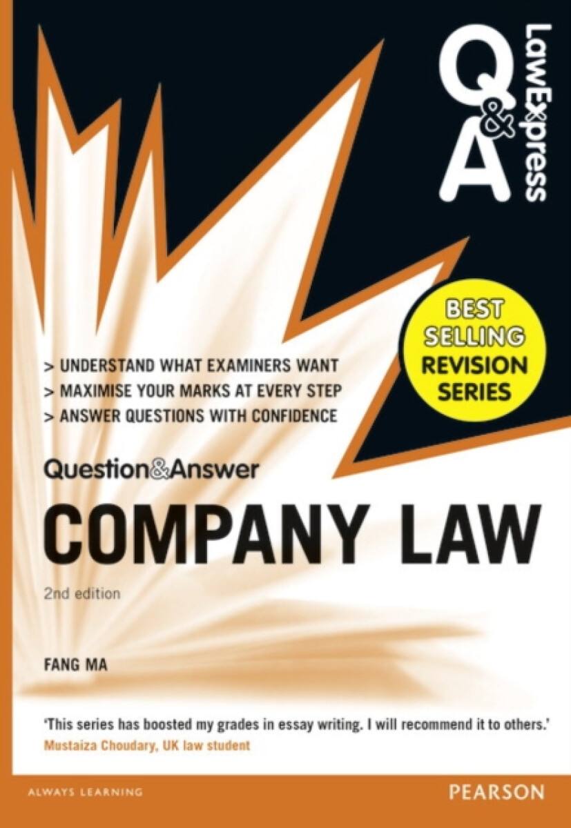 Kniha Law Express Question and Answer: Company Law (QaA revision guide)