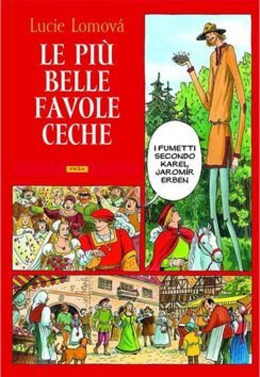 Kniha Le Piú belle favole Ceche / Zlaté české pohádky (italsky)