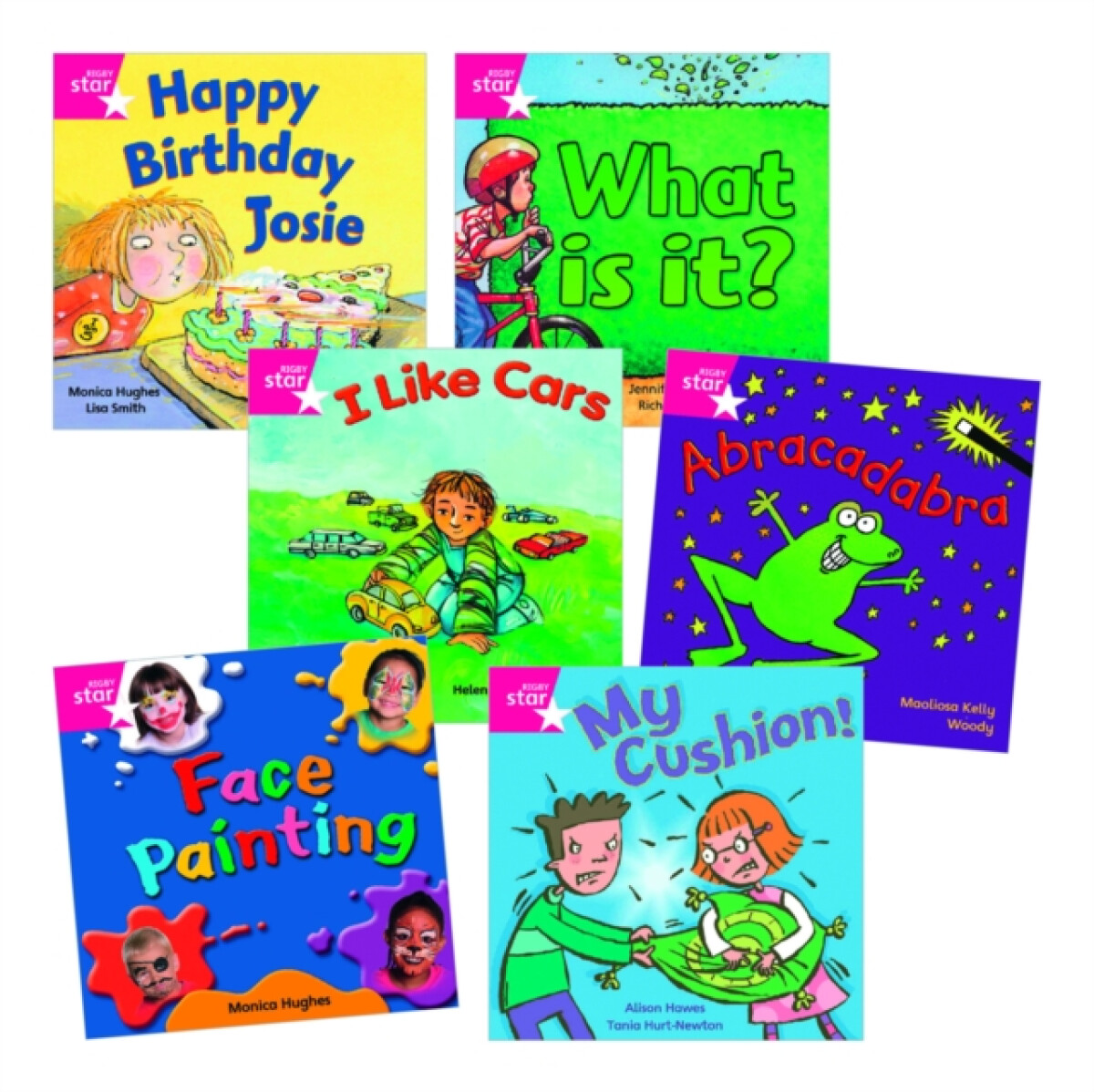 Kniha Learn at Home:Star Reading Pink Level Pack (5 fiction and 1 non-fiction book)