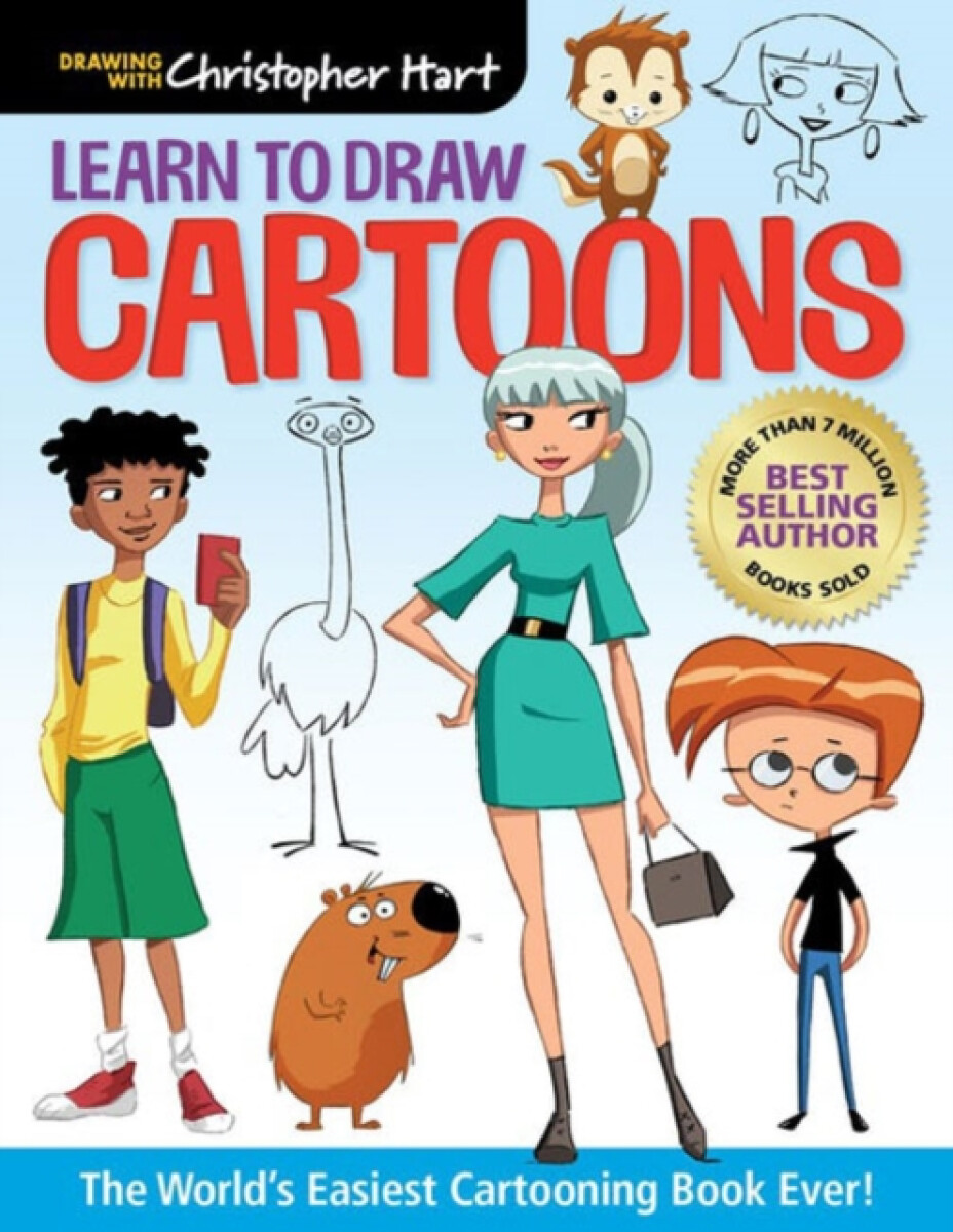 Kniha Learn to Draw Cartoons