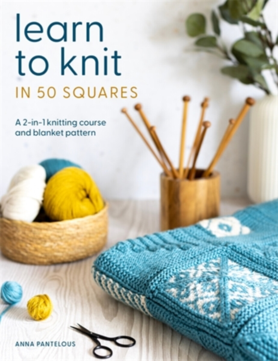 Levně Learn to Knit in 50 Squares - Anna Pantelous