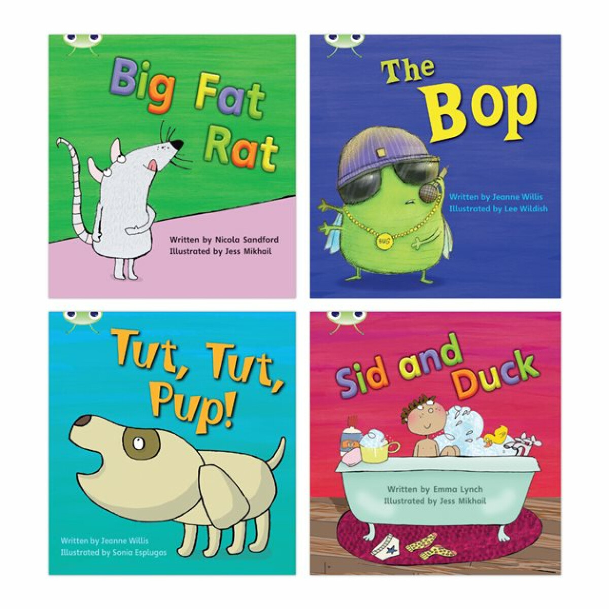 Kniha Learn to Read at Home with Bug Club Phonics: Pack 2 (Pack of 4 fiction books)