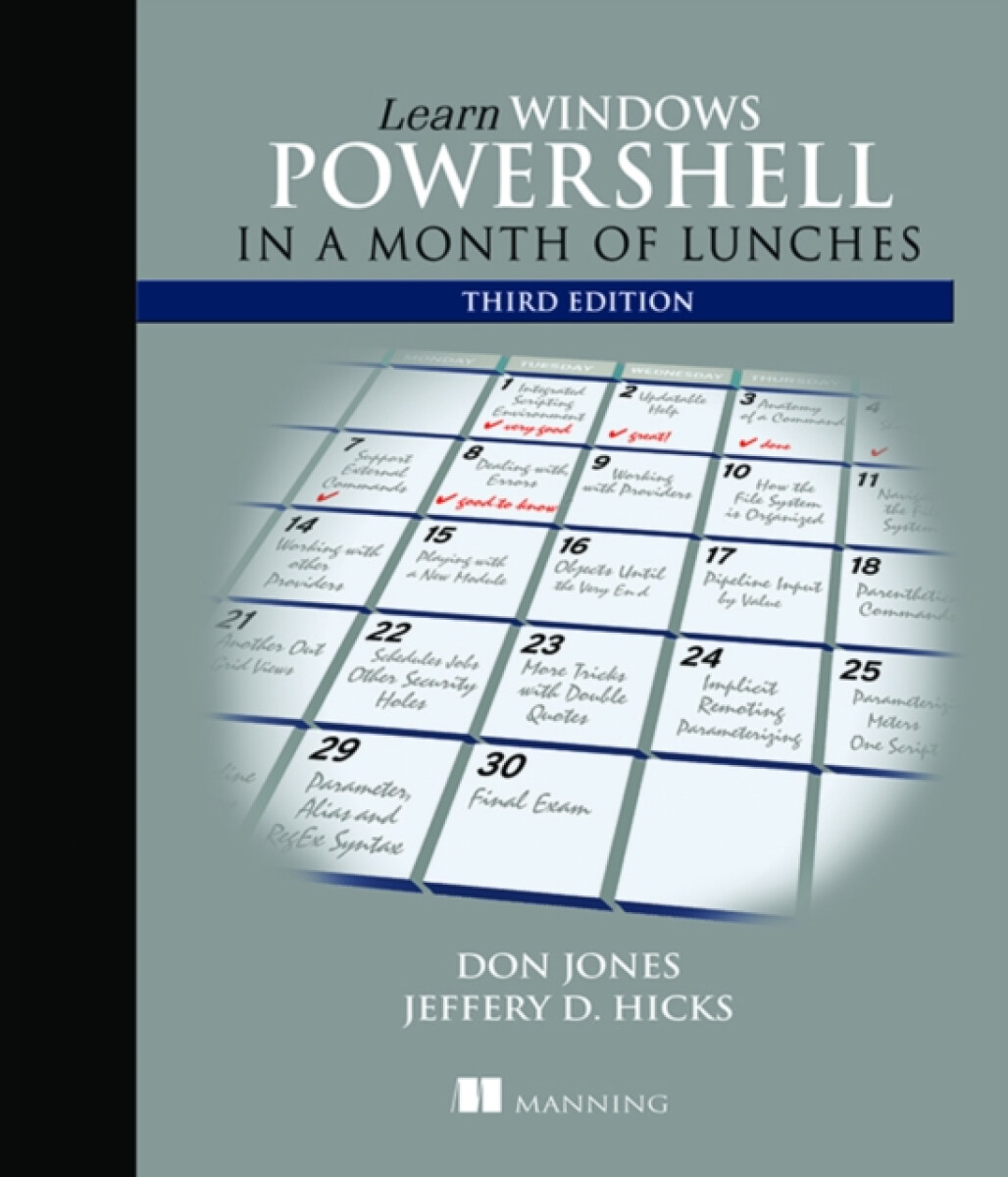 Kniha Learn Windows PowerShell in a Month of Lunches, Third Edition
