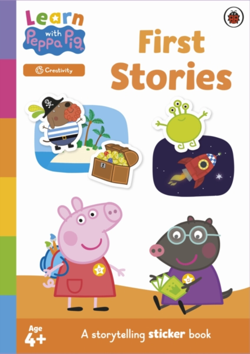 Kniha Learn with Peppa: First Stories sticker activity book