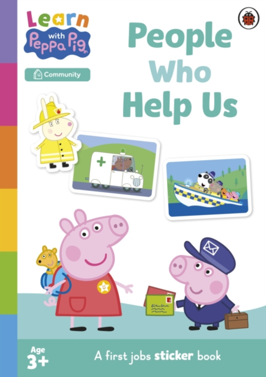 Kniha Learn with Peppa: People Who Help Us Sticker activity book