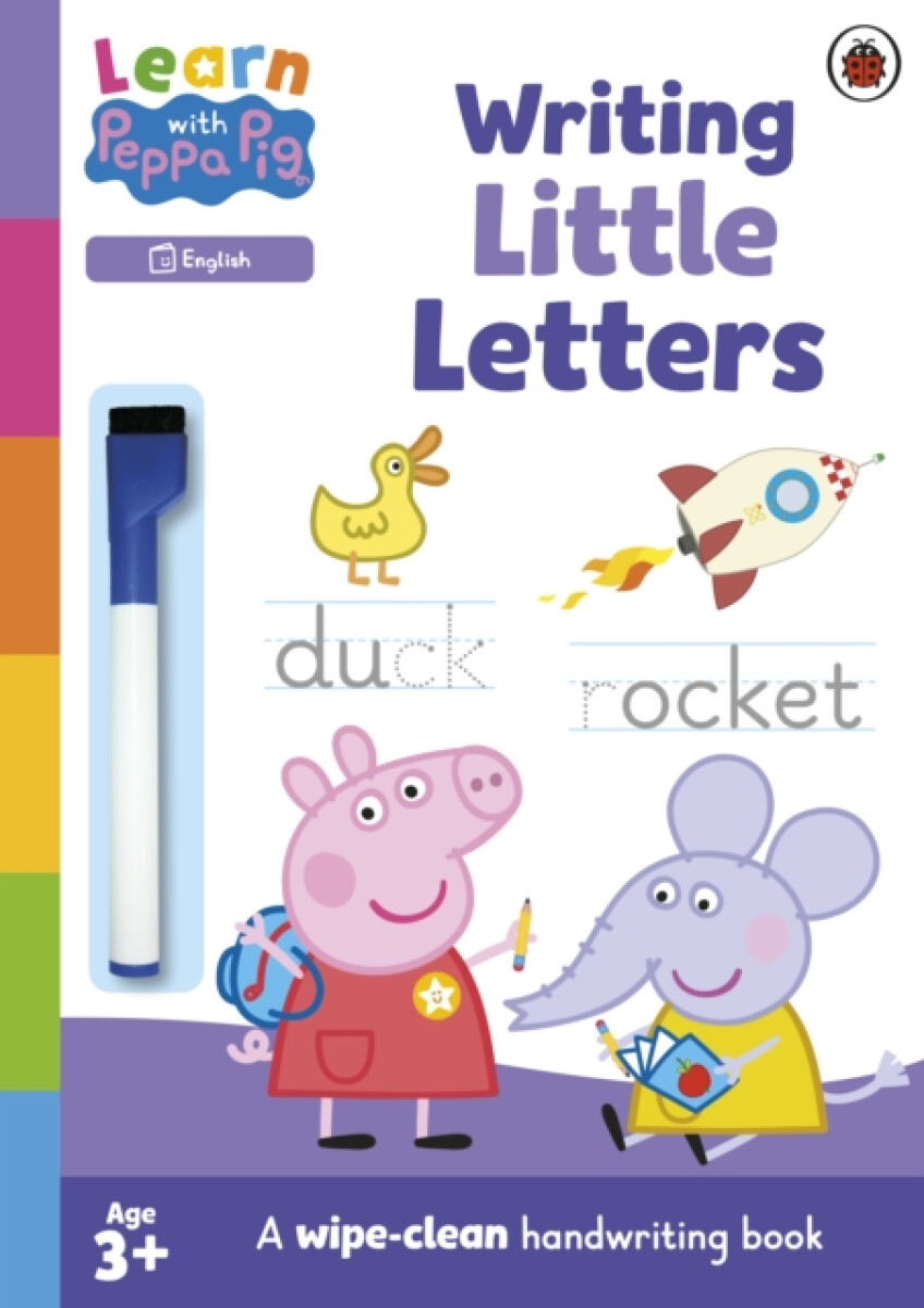 Kniha Learn with Peppa: Writing Little Letters