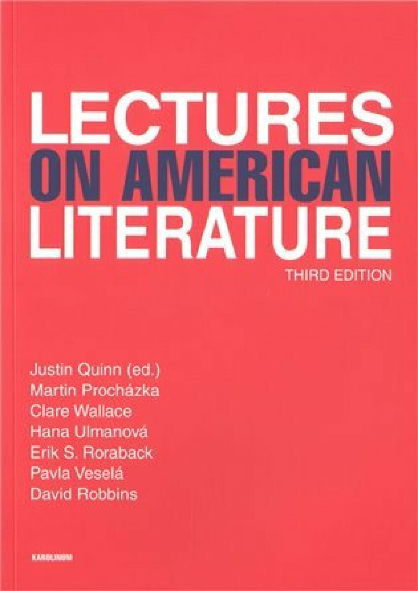 Kniha Lectures on American literature