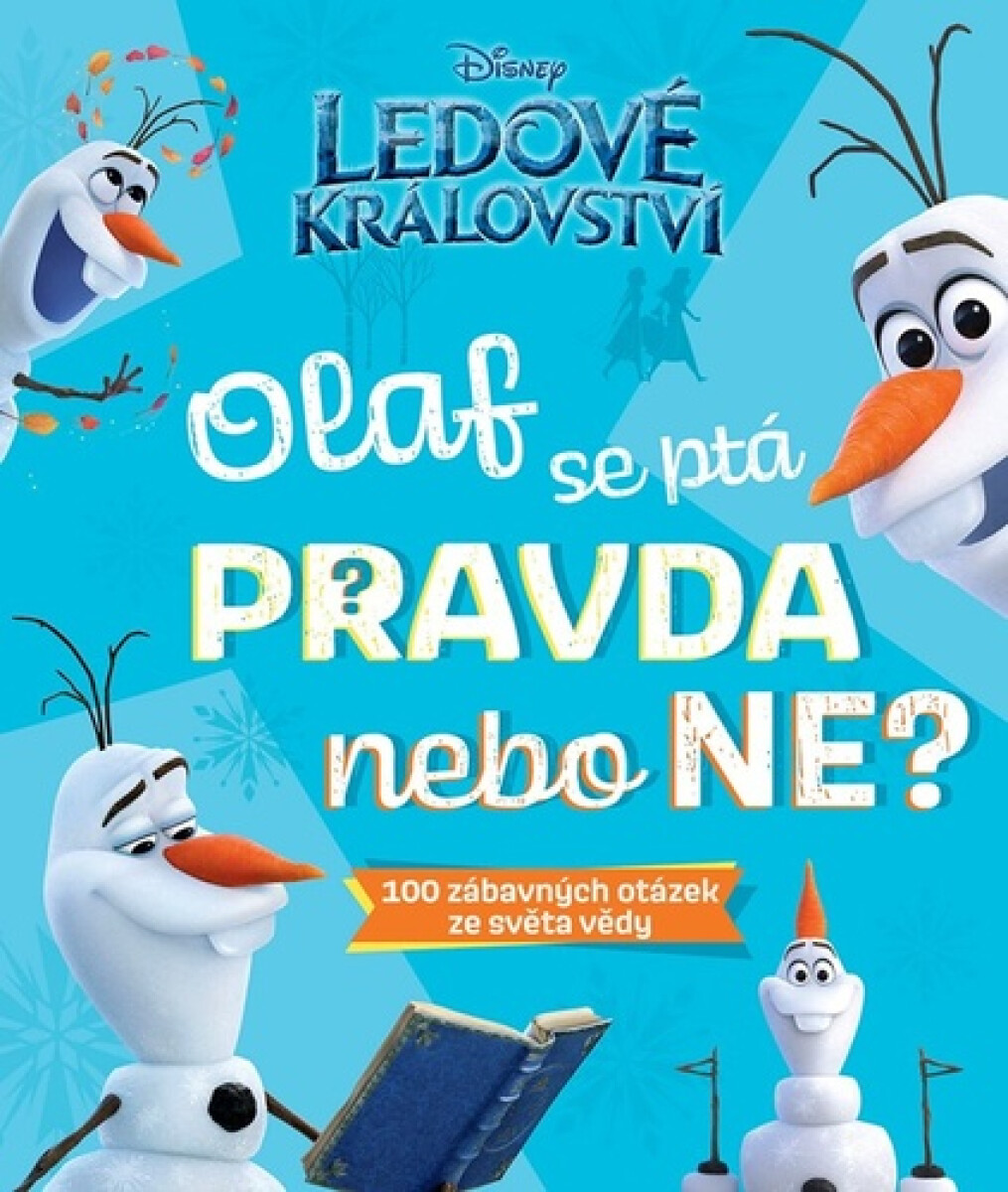 Kniha Ledové království – Olaf se ptá Pravda nebo Ne?