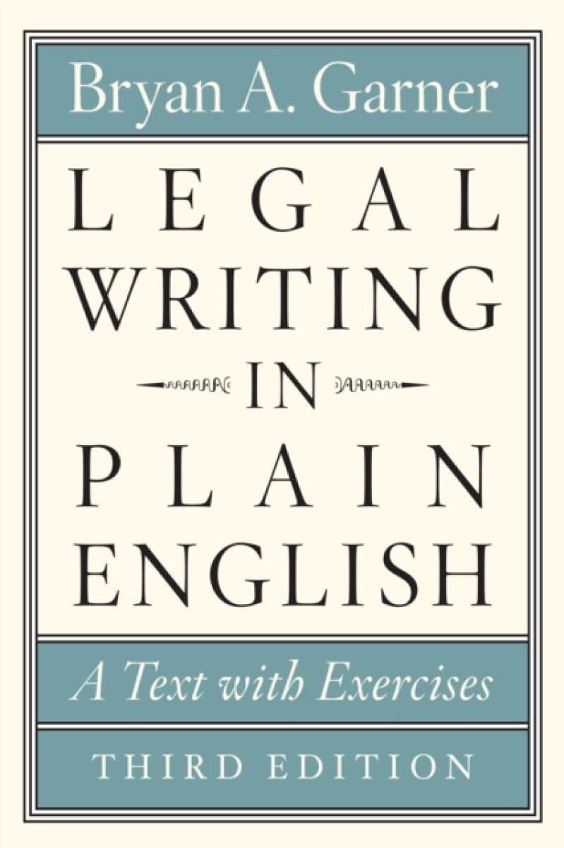 Kniha Legal Writing in Plain English, Third Edition