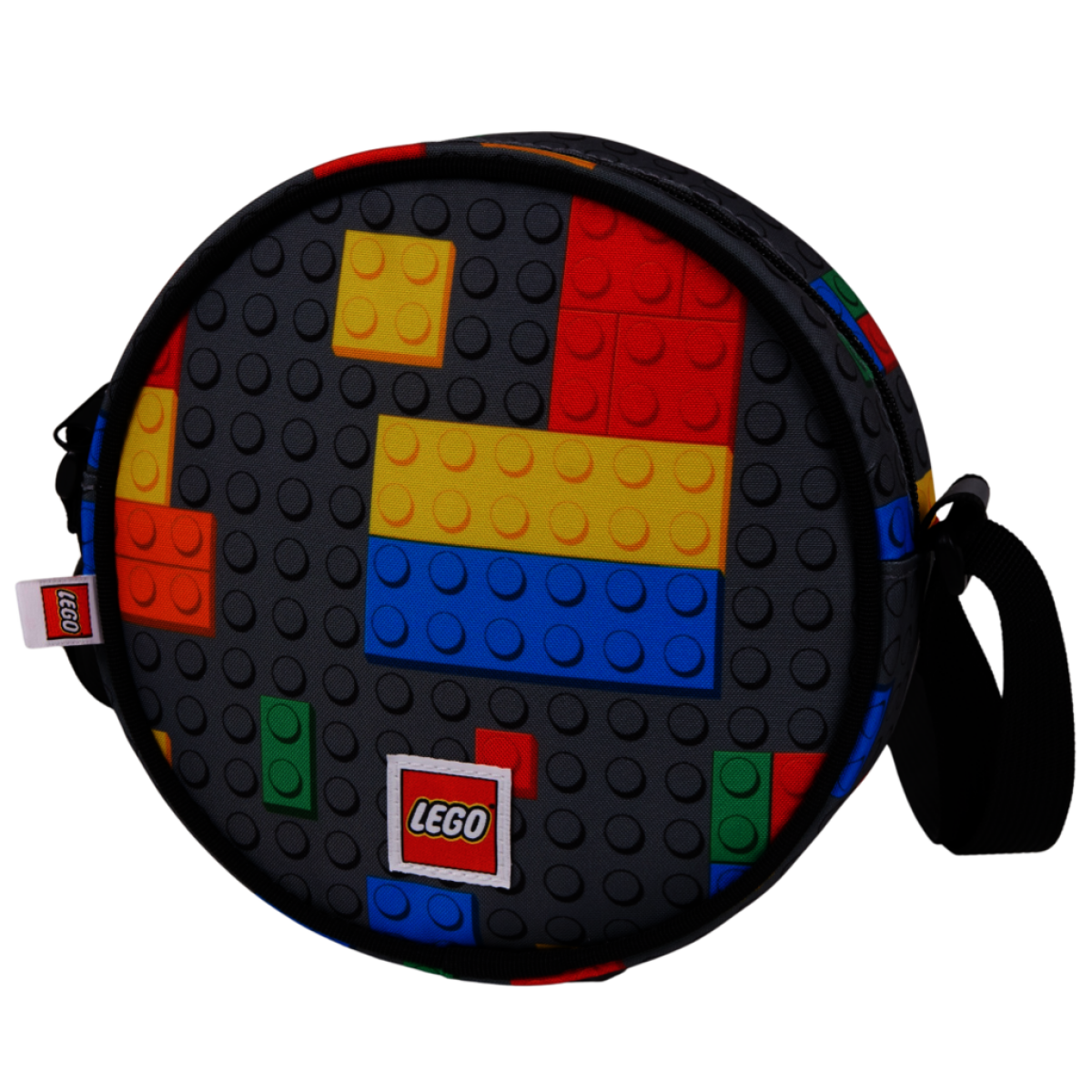LEGO Colorful Bricks - kulatá crossbody taška