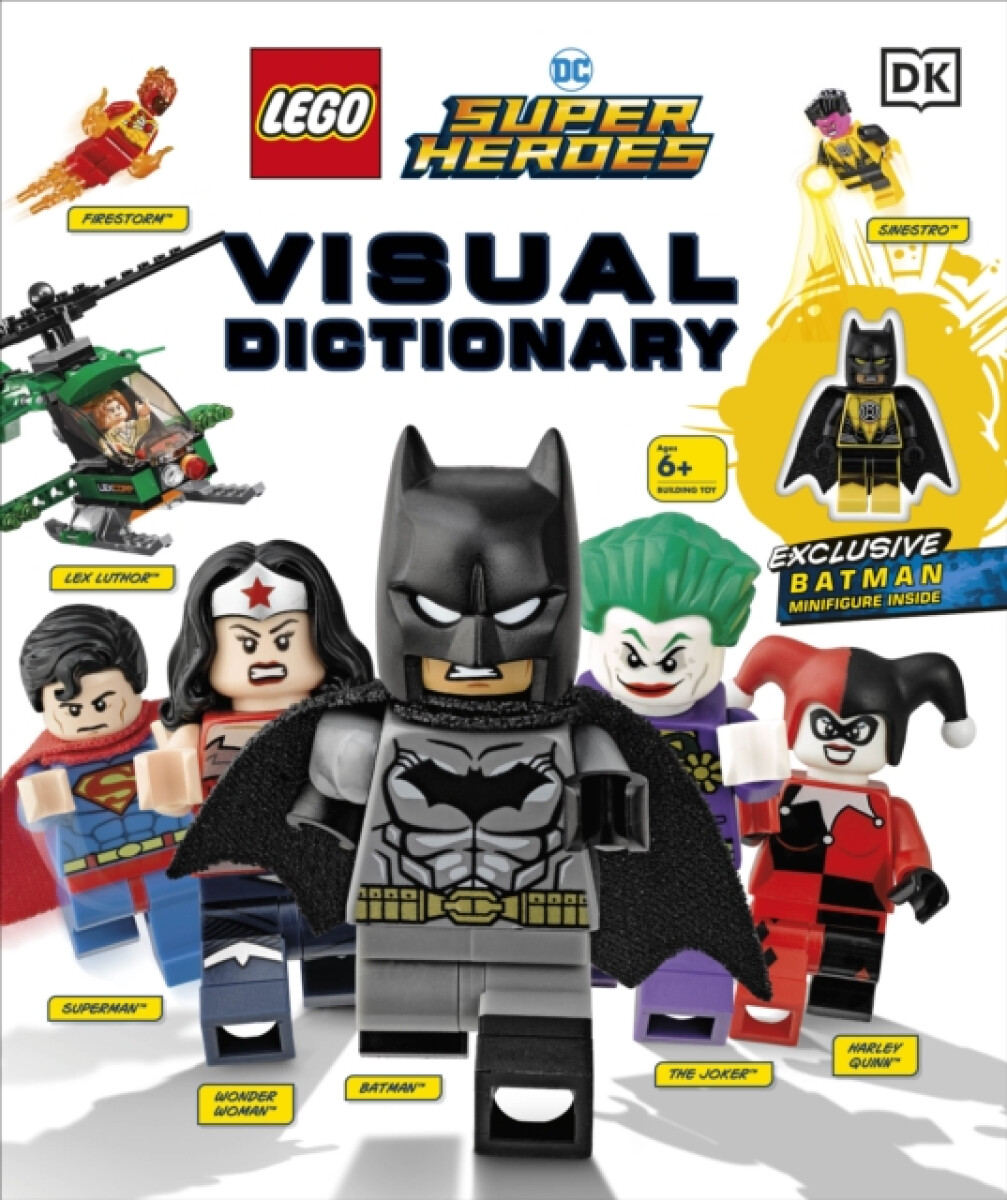 Kniha LEGO DC Super Heroes Visual Dictionary