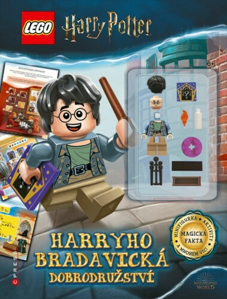 Kniha LEGO Harry Potter - Harryho bradavická dobrodružství