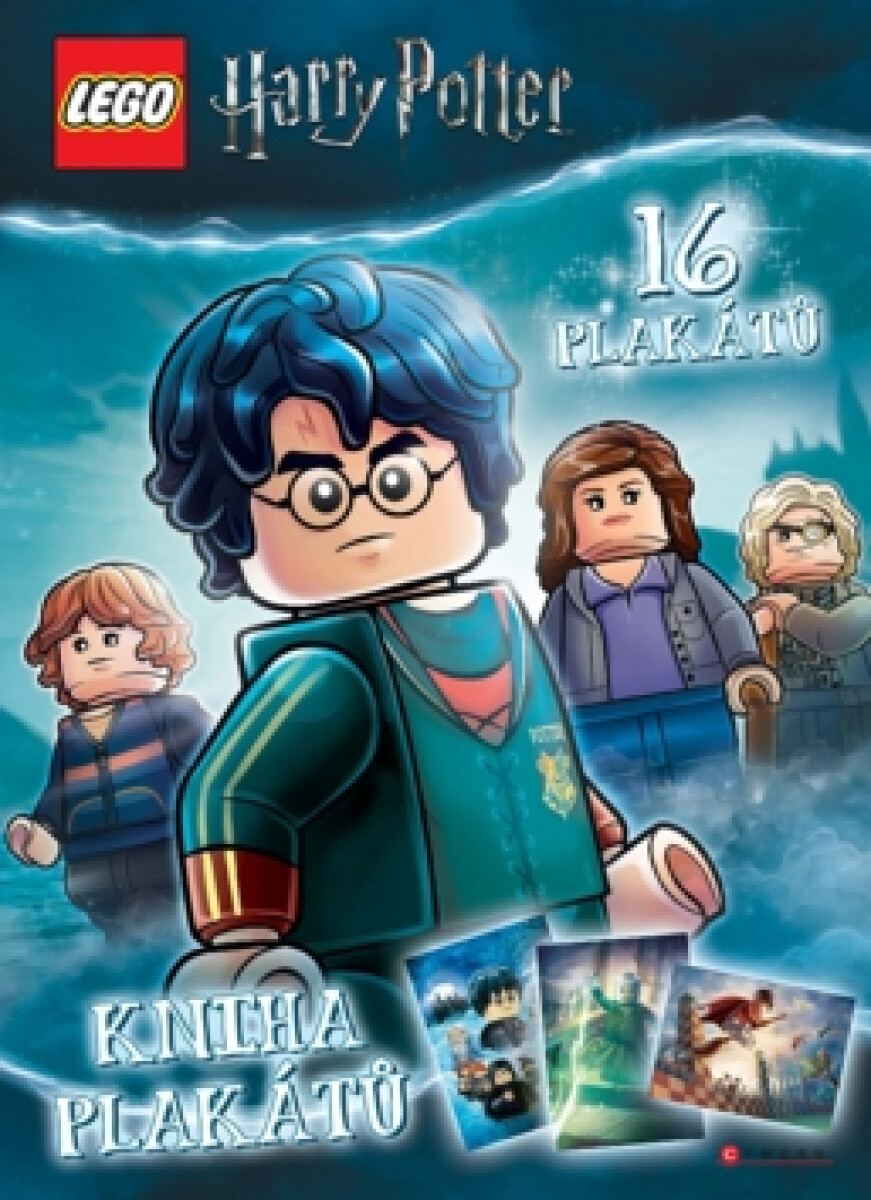 Kniha LEGO® Harry Potter Kniha plakátů (Defekt)