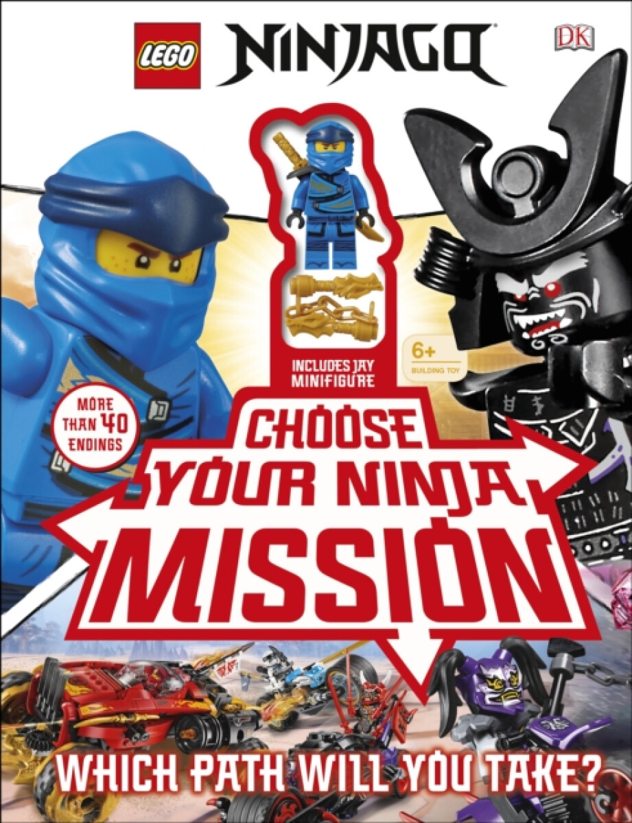 Kniha LEGO NINJAGO Choose Your Ninja Mission